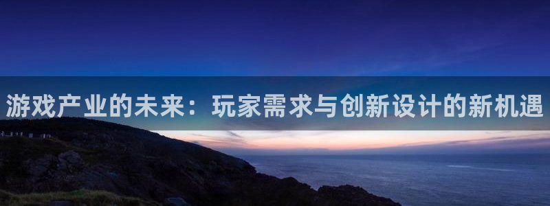 赢咖娱乐下载：游戏产业的未来：玩家需求与创新设计的新机遇