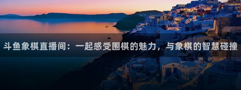 833足球直播免费观看：斗鱼象棋直播间：一起感受围棋的魅力，与象棋的智慧碰撞