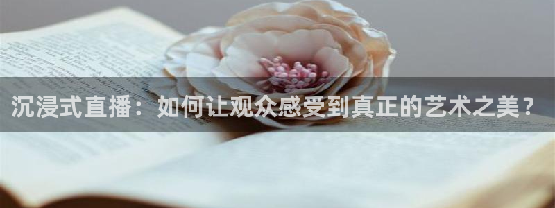 3833tv直播：沉浸式直播：如何让观众感受到真正的艺术之美？